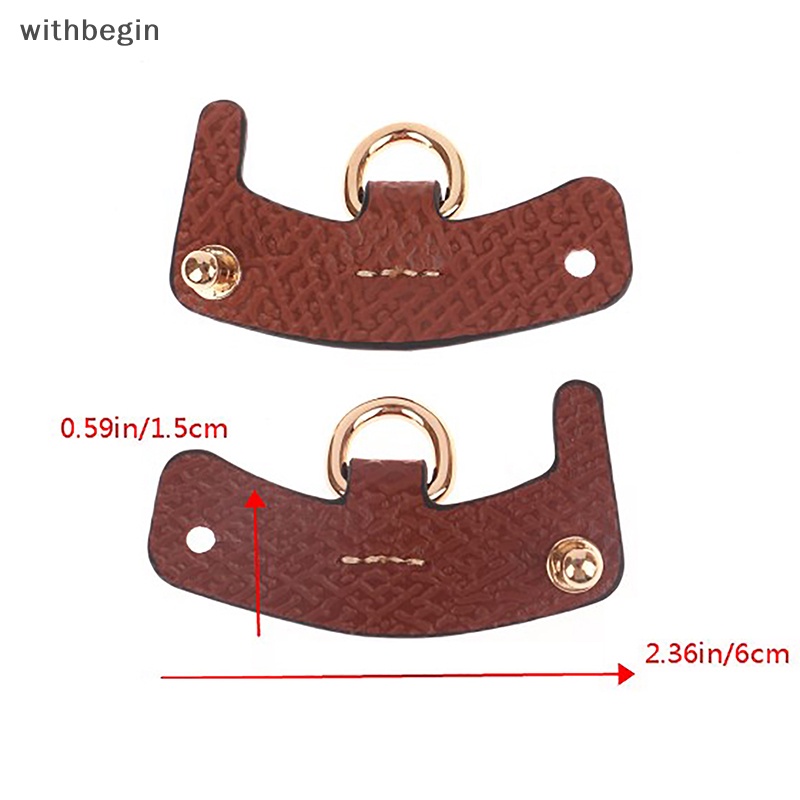 Set 2 Dây Đeo Túi Xách Bằng Da Thật Không Cần Đục Lỗ