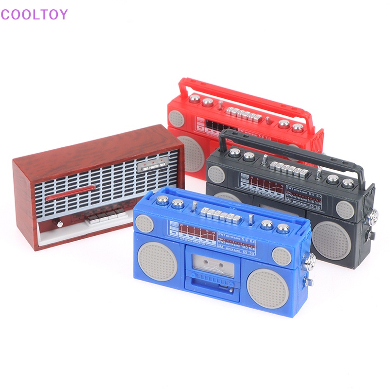 Radio Đồ Chơi Mini Tỷ Lệ 1: 12 Trang Trí Nhà Búp Bê