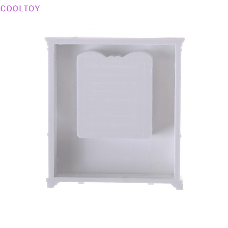 Mô Hình Kệ Sách Mini Màu Vàng Dùng Để Trang Trí Nhà Búp Bê