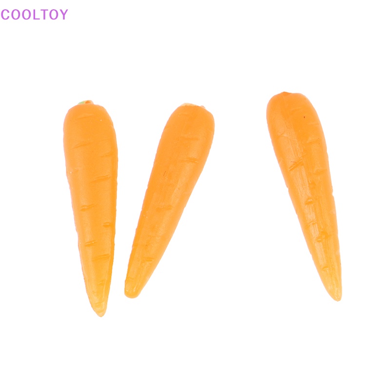 Set 10 Củ Cà Rốt Dễ Thương Trang Trí Nhà Búp Bê