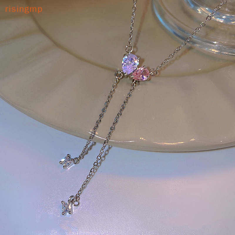 Vòng cổ Mặt Hình Trái Tim Đính Đá Zircon Thời Trang Cho Nữ