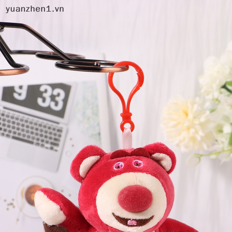 Móc Khóa Hình Quả Dâu Nhồi Bông Đáng Yêu