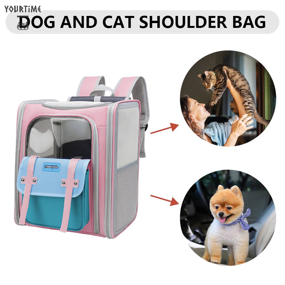 Ba Lô Địu Thú Cưng Thoáng Khí Thoải Mái Tiện Dụng