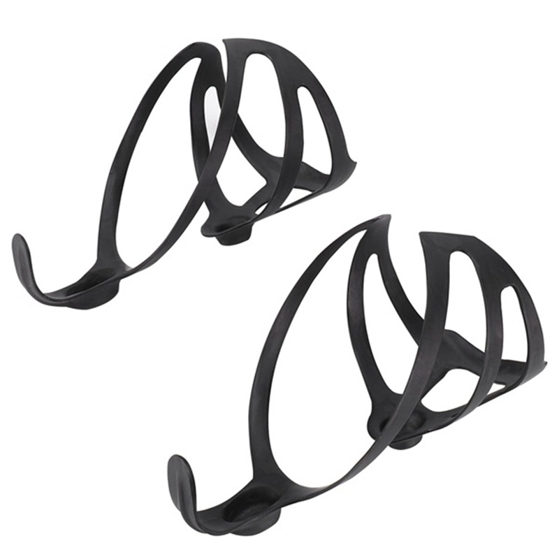 Bộ 2 Khung Gắn Bình Nước Bằng Sợi Carbon Màu Đen Cho Xe Đạp Leo Núi