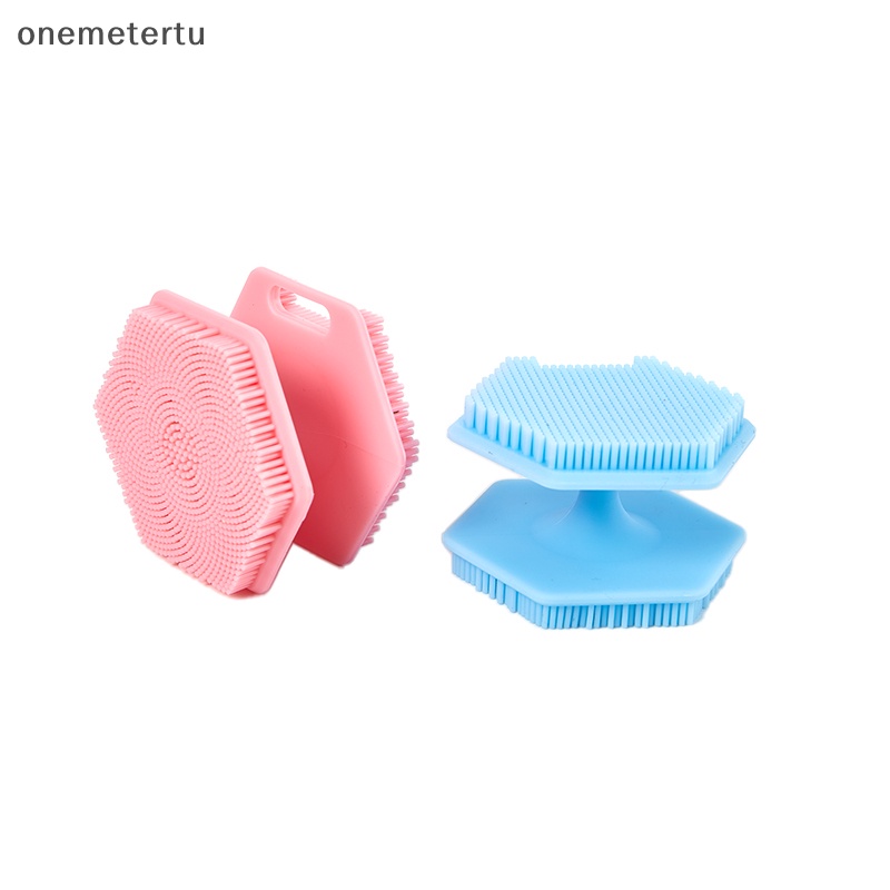 Bàn Chải Silicone Massage Làm Sạch Da Mặt onemetertu