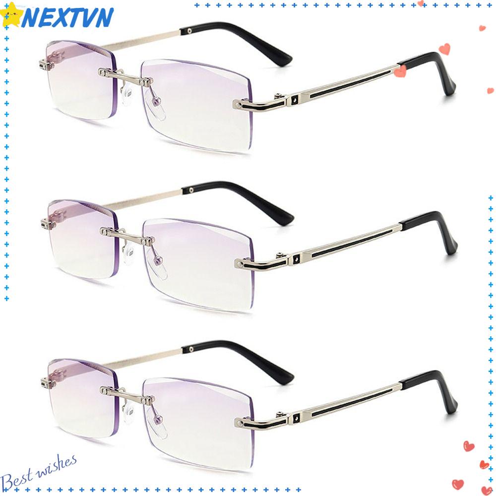 Kính Đọc Sách Gọng Vuông Chống Ánh Sáng Xanh Phong Cách Vintage Thời Trang