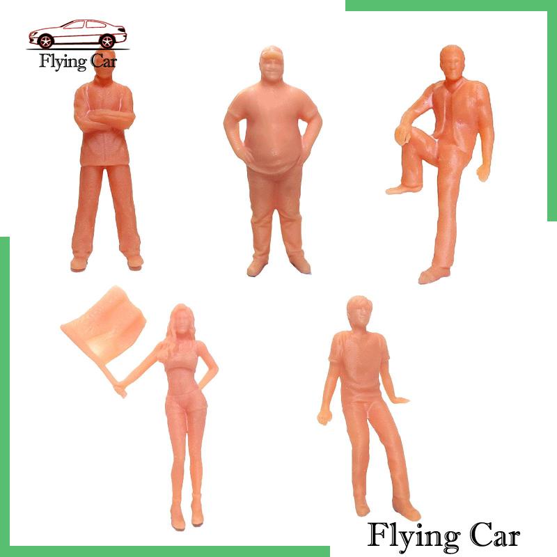 [Lzdjfmy2] 5 Mô Hình Người Tỉ Lệ 1 / 64 Trang Trí Tiểu Cảnh DIY