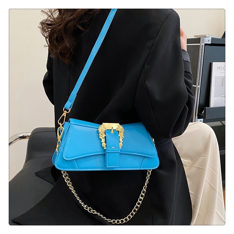 Túi Đeo Vai Hình Vuông Cỡ Nhỏ Cài Khóa Nam Châm Thời Trang Mùa Hè 2023 Cho Nữ