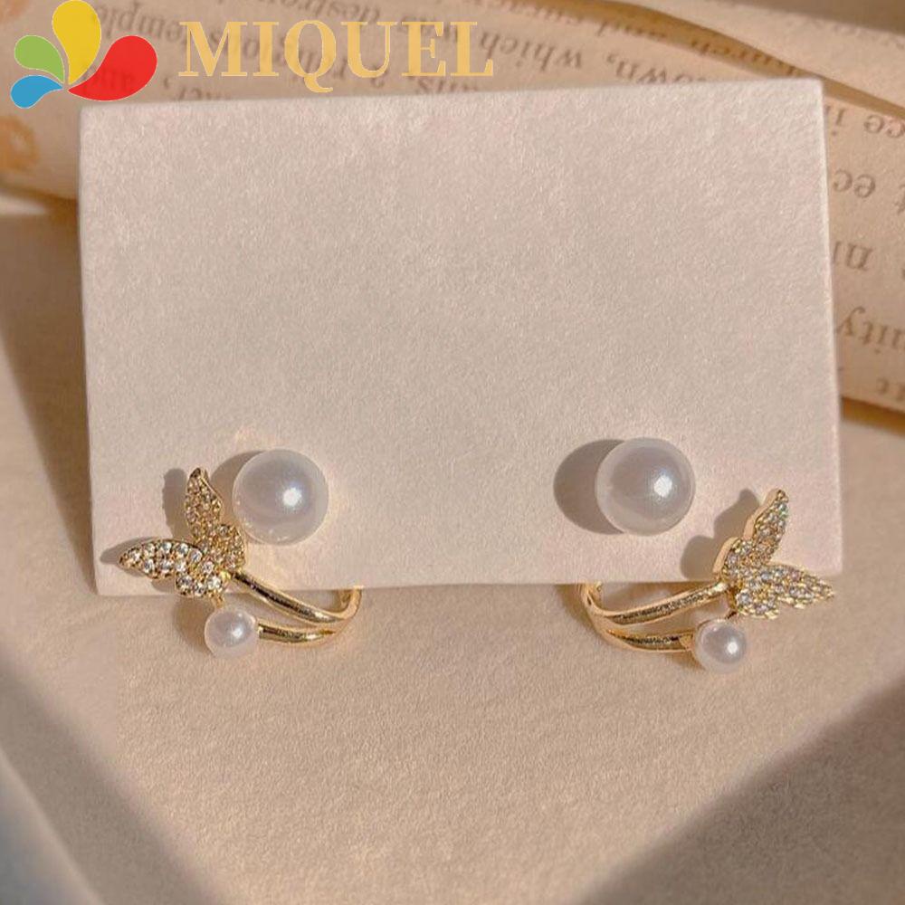 Khuyên Tai Hình Bướm Nhỏ Dễ Thương Trang Sức Vòng Cổ Bằng Hợp Kim Cho Nữ