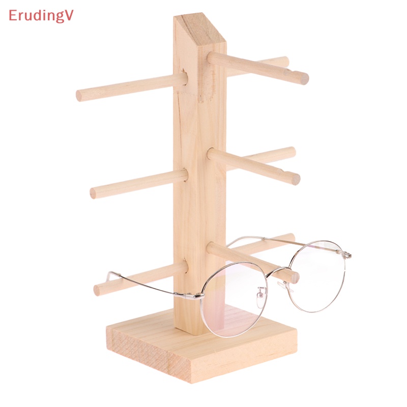 Giá Đỡ Trưng Bày Mắt Kính 5 Kích Cỡ Bằng Gỗ Tự Nhiên Sáng Tạo