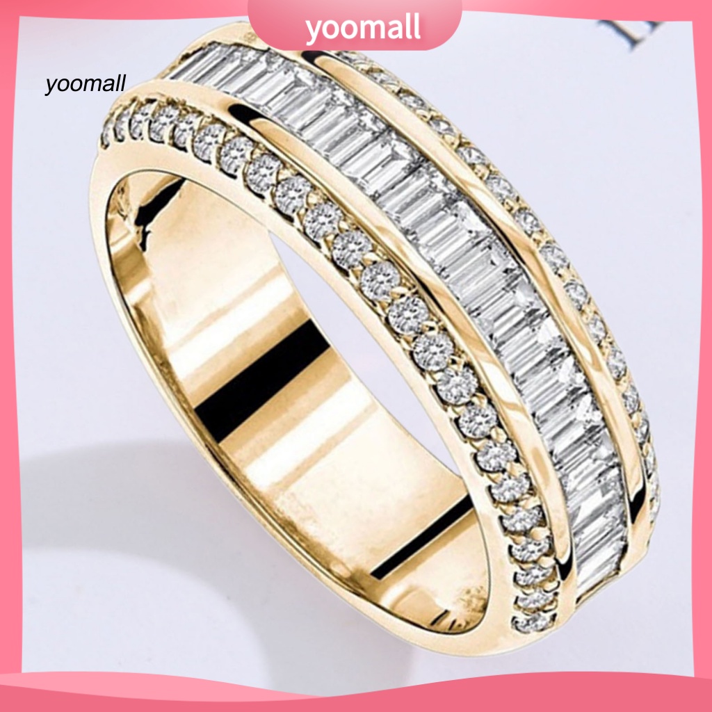 Nhẫn Đính Đá Thời Trang Sang Trọng Cho Nữ