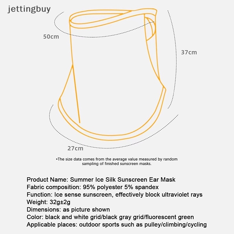 Khẩu Trang Chống Tia UV Bằng Lụa Lạnh Tiện Dụng Cho Nam Hoạt Động Ngoài Trời