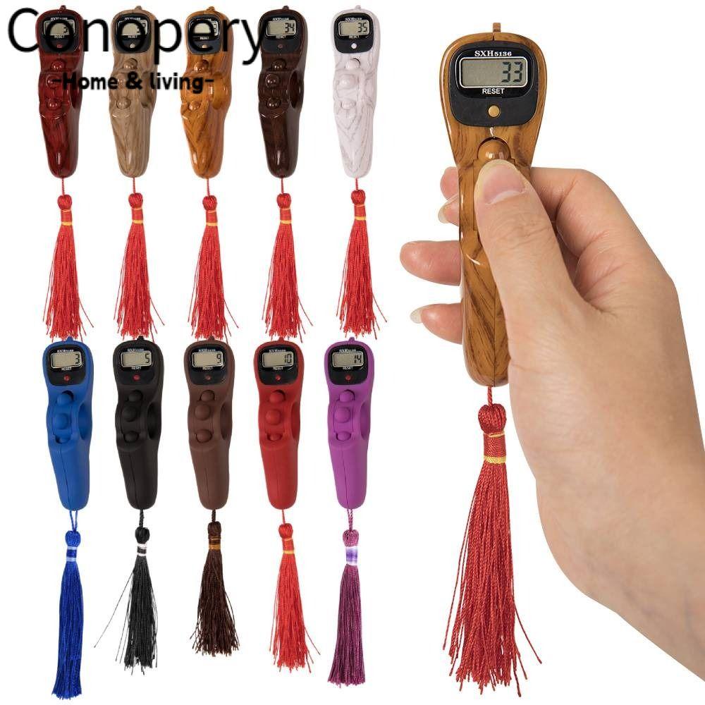 CONOPERY Máy Đếm Số Điện Tử Có Đèn LED Cho Người Hồi Giáo