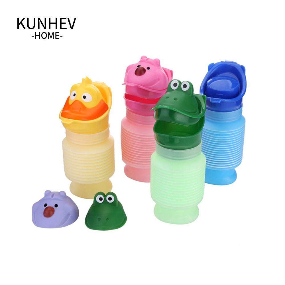 KUNHEV Bình Đi Vệ Sinh Khẩn Cấp 750ml Có Thể Gấp Gọn Linh Hoạt Tiện Dụng Mang Theo Du Lịch Cắm Trại