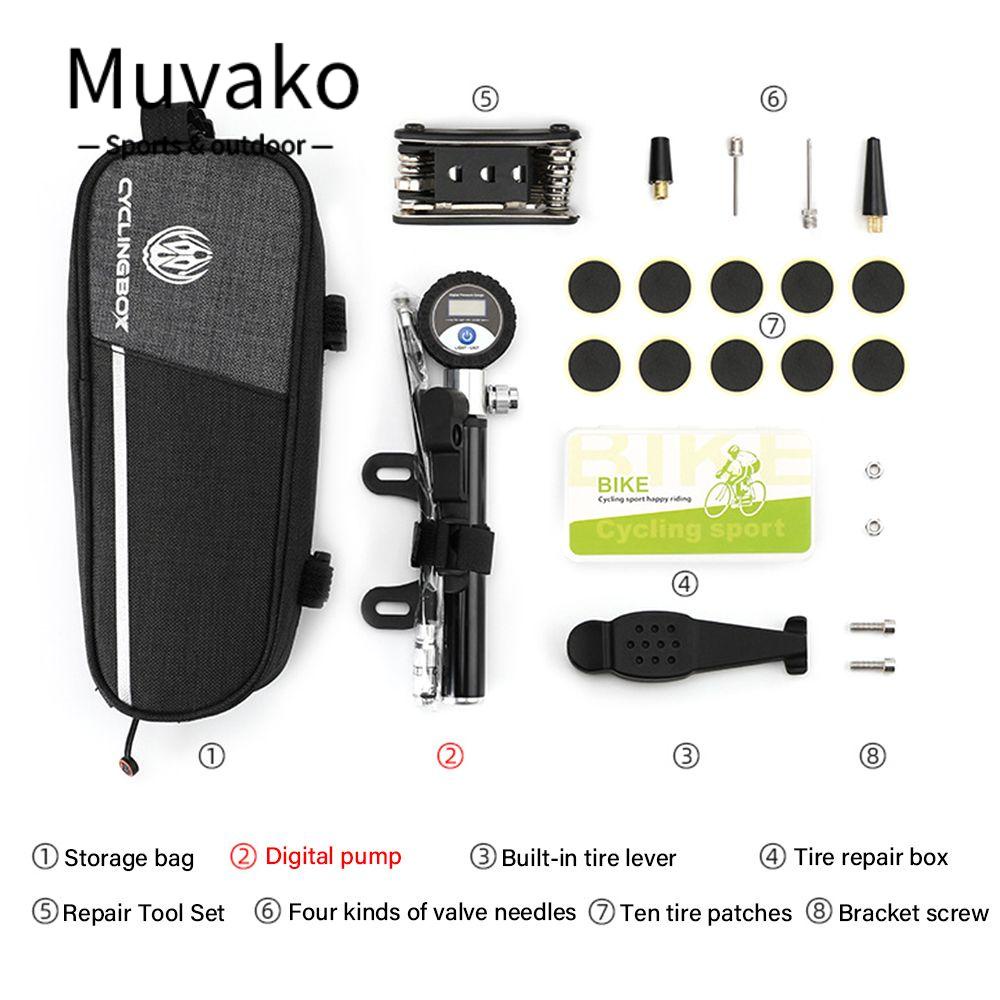 MUVAKO Bộ Dụng Cụ Sửa Chữa Xe Đạp Leo Núi Tiện Lợi