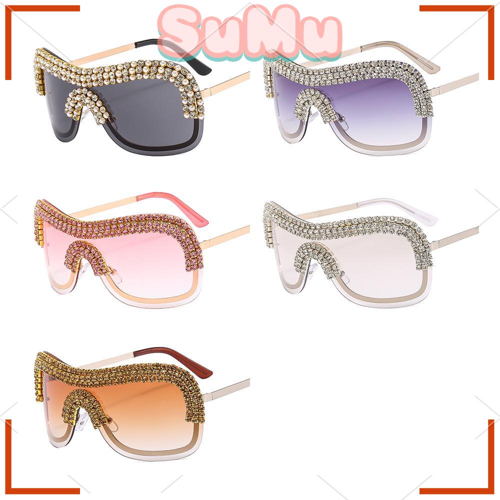 Kính Râm SUMU Y2k Lớn Sang Trọng|Bộ Đồ Thời Trang Cỡ Lớn Thiết Kế Cá Tính
