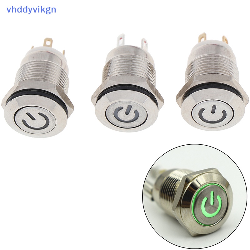 Công Tắc Nút Nhấn Bằng Kim Loại 12MM 3v Chất Lượng Cao