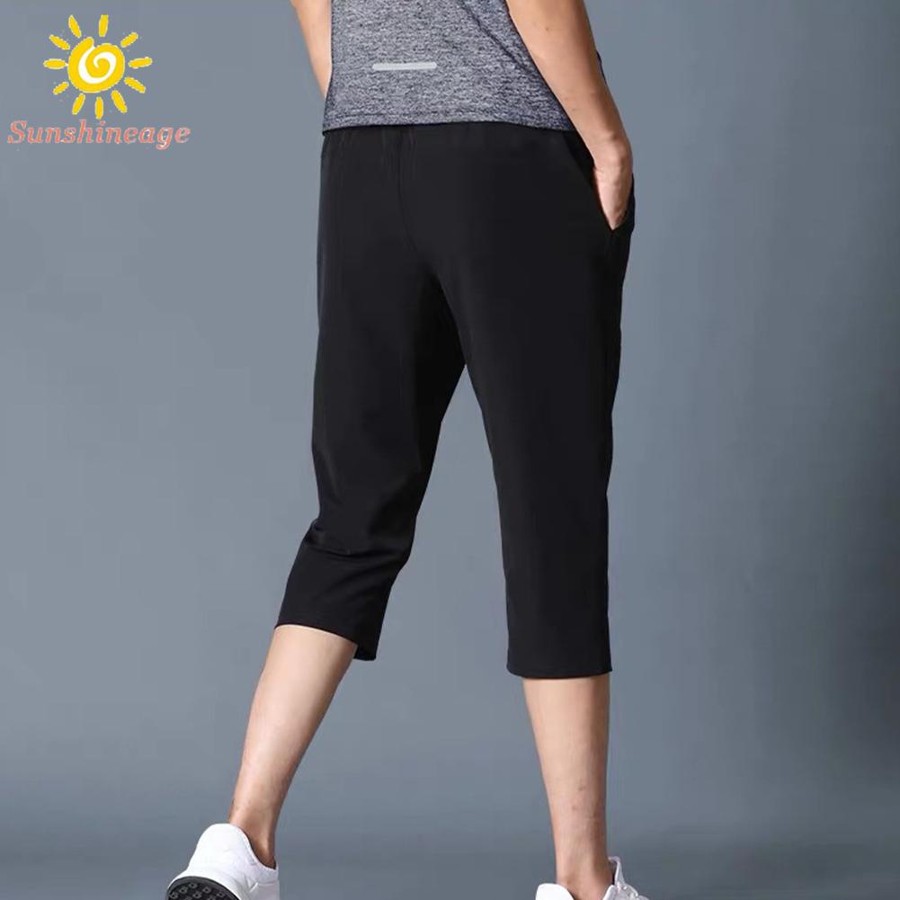 Quần Baggy Capri 3 / 4 Thoải Mái Cho Nam