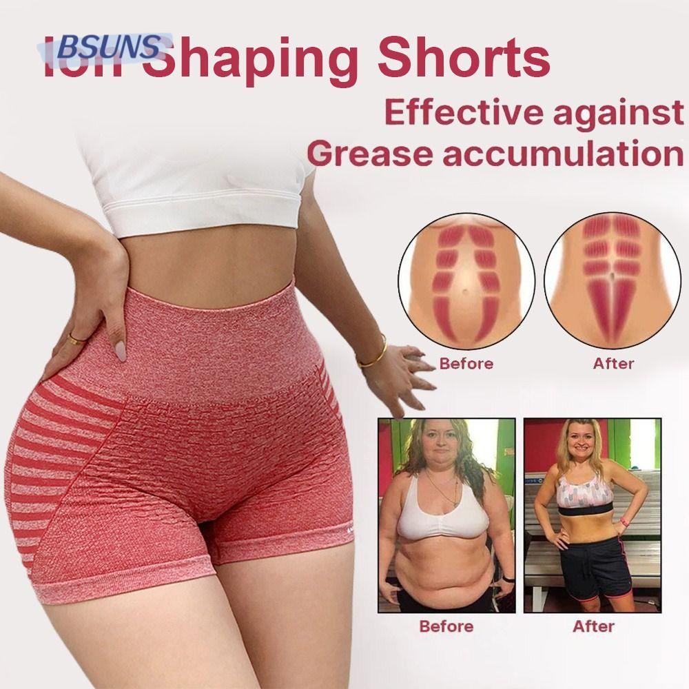 Bsuns Quần Short Tập Yoga Định Hình Cơ Thể Thon Gọn Bằng Sợi Tourmaline