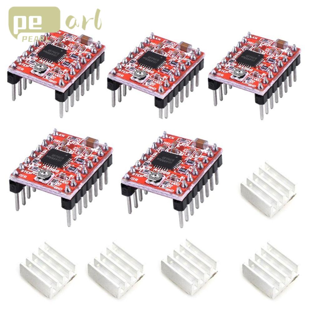 PEARLVN .Set 5 Mô-Đun Điều Khiển Động Cơ Bước Máy In 3D DRV8825