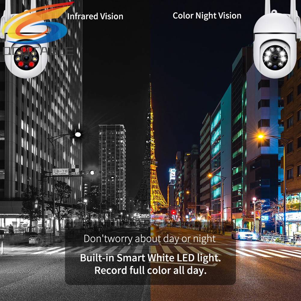 Camera Giám Sát IP 2.4G Xoay 360 Độ 2MP 1080P HD