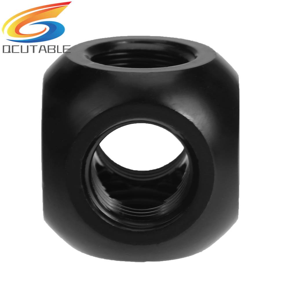 Đầu Chia 4 Cổng Hình Quả Bóng 180 Độ Cho Quạt Tản Nhiệt Nước PC