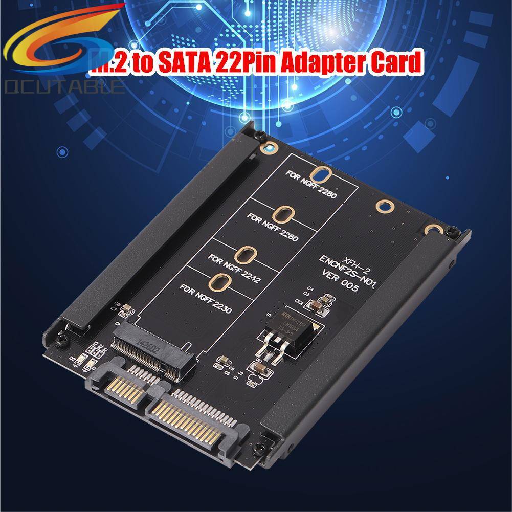 M.2 M2. M.2 M2.Bộ ChuyểN ĐổI NGFF Sang SATA3 22PIN SSD SATA Cho MáY TíNh