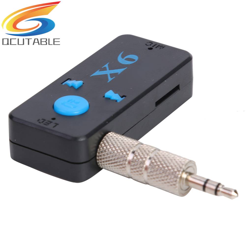 Thiết Bị Nhận Tín Hiệu Âm Thanh Bluetooth 4.2 X6 3.5mm Hỗ Trợ TF