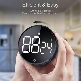 New LED Digital Countdown Magnetic Alarm Clock Kitchen Timer Cooking Stopwatch