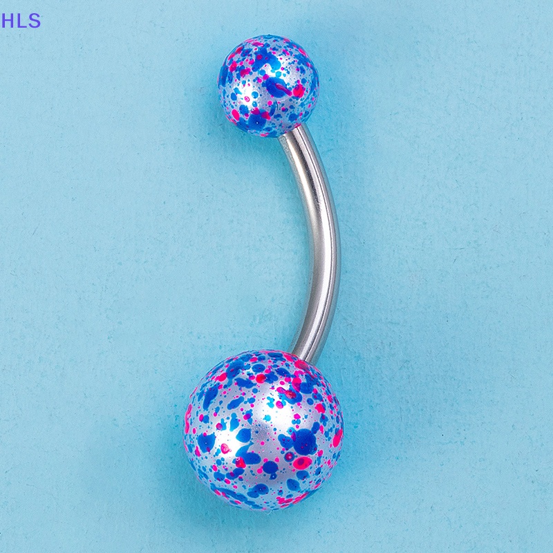 Set 5 Khuyên Rốn Bằng Thép Không Gỉ Thời Trang Cá Tính