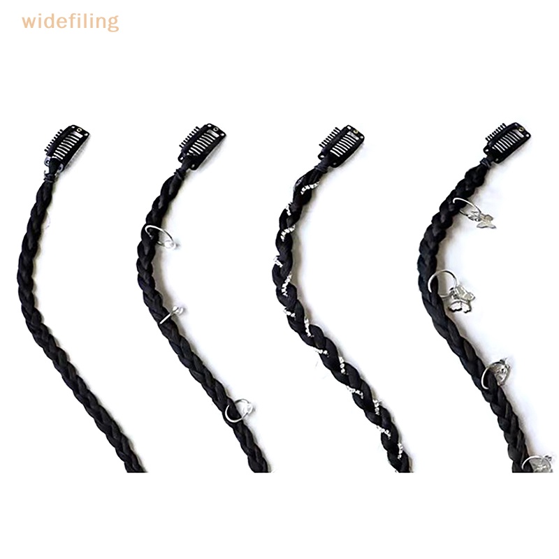 Widefiling Y2K Tóc Giả Thắt Bím Phong Cách Thời Trang Mát Mẻ Không Để Lại Dấu Vết Dành Cho Nữ