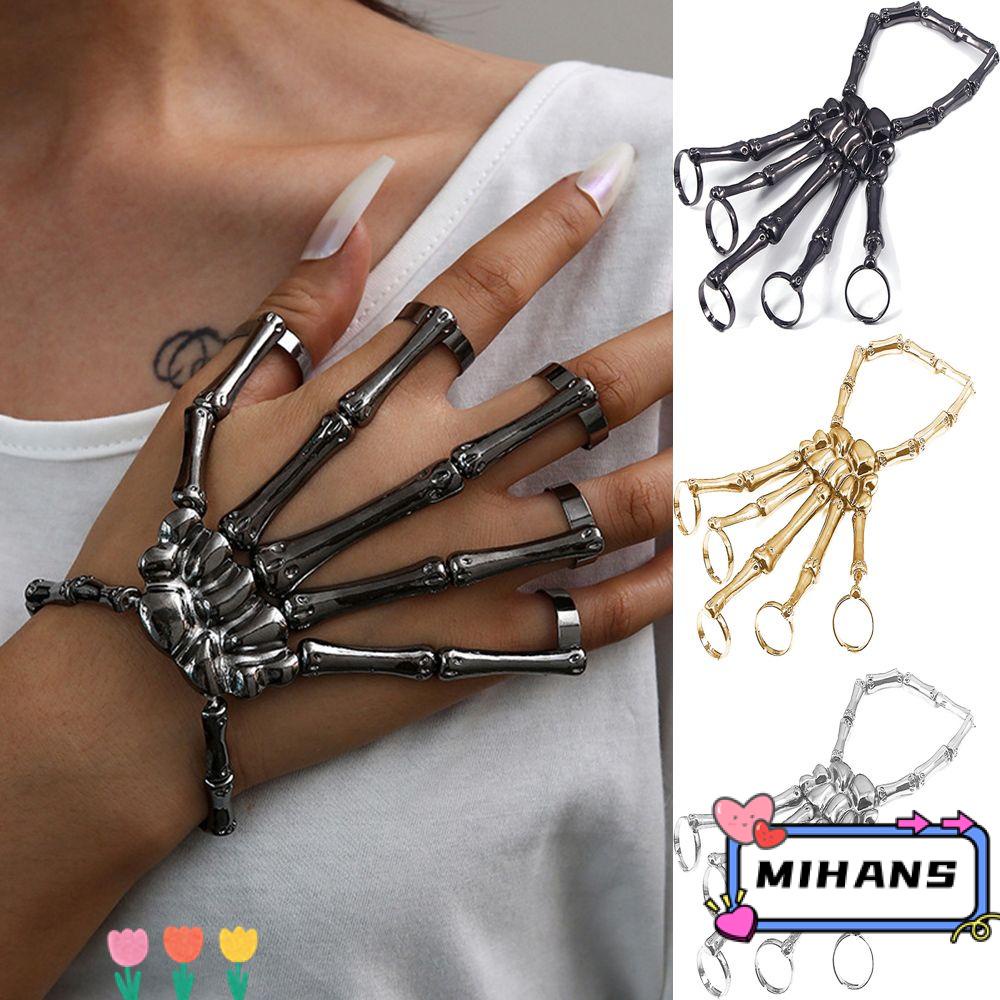 MIH Vòng Tay HợP Kim HìNh ĐầU Lâu Halloween