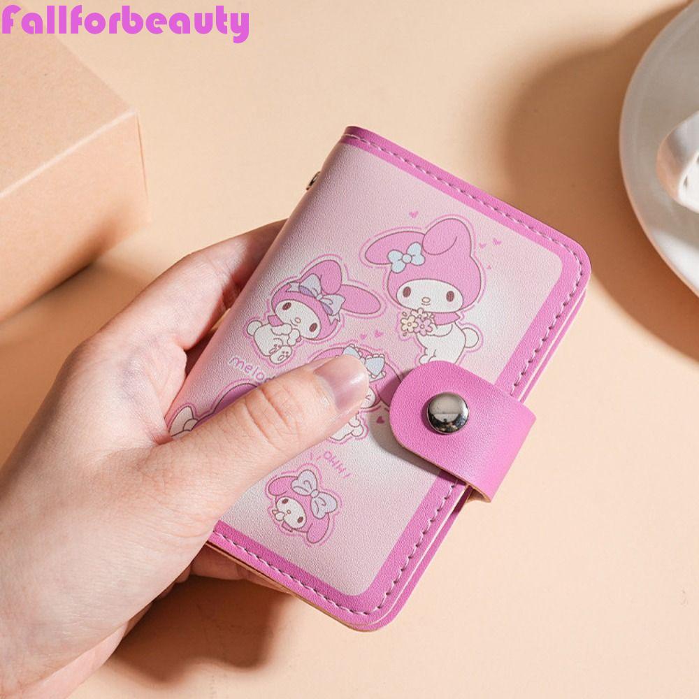 Ví Đựng Thẻ Nhiều Ngăn Họa Tiết Thỏ Melody Dễ Thương Cho Nữ