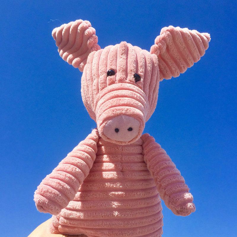 Thú Nhồi Bông Hình Cáo Kẻ Sọc 30cm Đáng Yêu