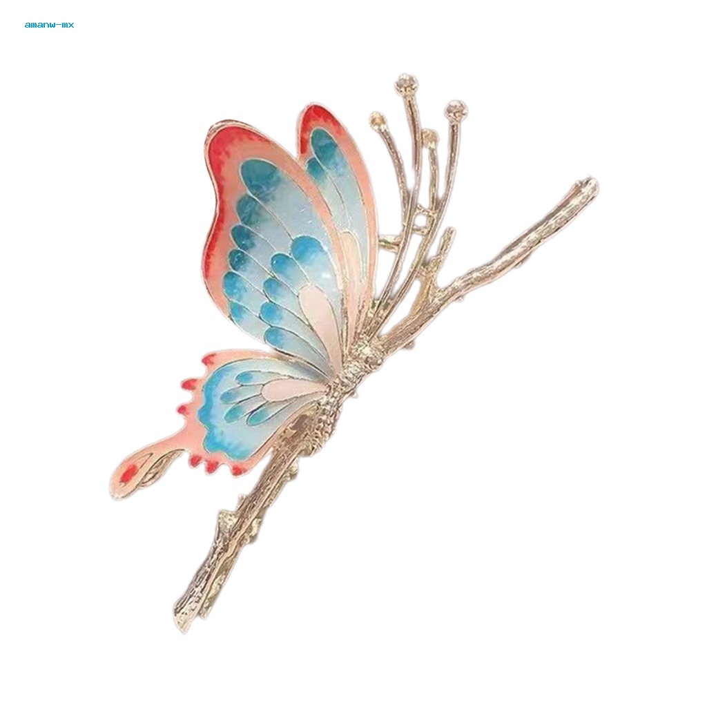 Kẹp Tóc Kim Loại Dày Dài Thời Trang Cho Nữ