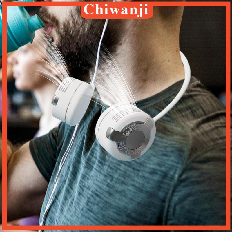 Quạt Làm Mát Đeo Cổ Tiện Dụng Cho Hoạt Động Ngoài Trời