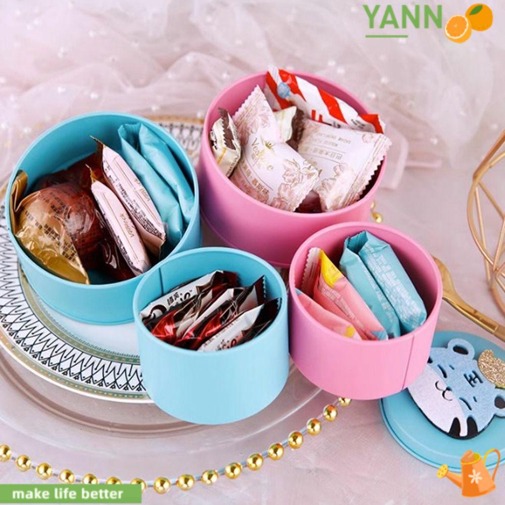 YANN1 Set 2 Lọ Thiếc Nhôm Đựng Nến
