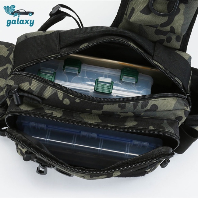 Galaxy Túi Đeo Chéo Đựng Đồ Dùng Câu Cá Đa Năng Tiện Dụng