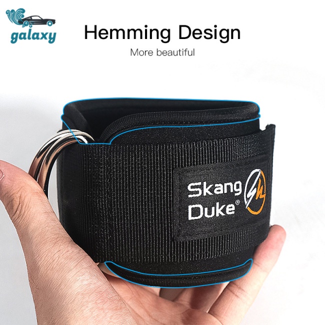 Galaxy Dây Đai Nylon Đeo Mắt Cá Chân Hai Vòng Chữ D Có Thể Điều Chỉnh Hỗ Trợ Luyện Tập Mông