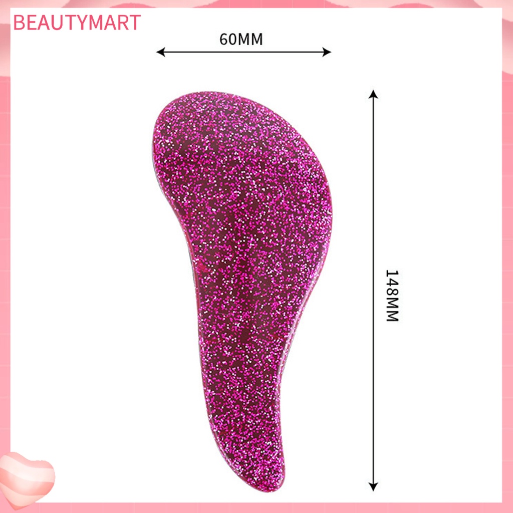 Lược Chải Tóc Mát Xa Da Đầu Chống Tĩnh Điện Thiết Kế Hình Ngôi Sao Lấp Lánh