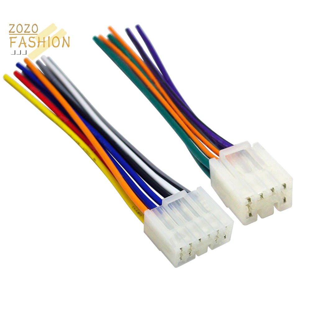 Set 2 Dây Cáp Điều Khiển Máy Nghe Nhạc CD Radio Cho Xe Ô Tô Toyota