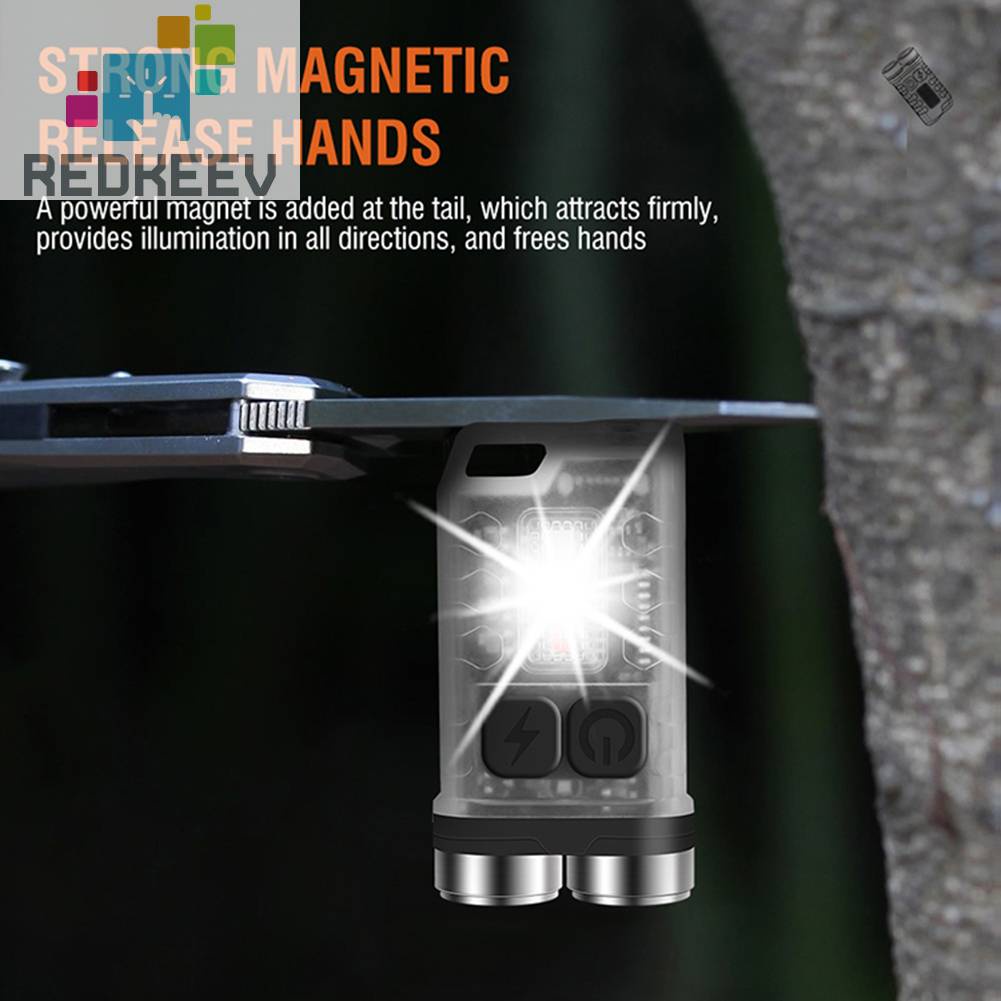 Móc Khóa Đèn Pin Bỏ Túi Dùng Khi Đi Cắm Trại / Leo Núi