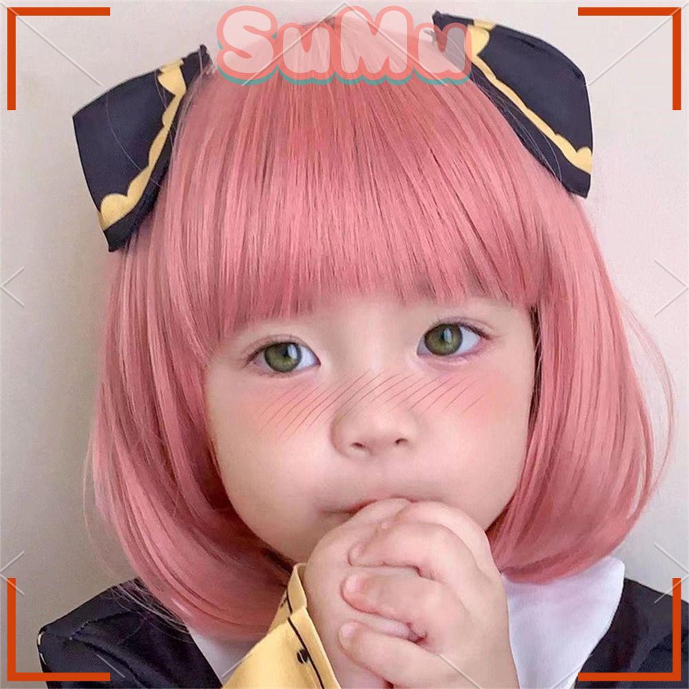 SUMU Bộ Tóc Giả BOBO Kiểu Dáng Xinh Xắn Hợp Thời Trang Cho Bé