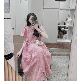 ☘️ váy kẻ cầu vồng 3 tầng ☘️