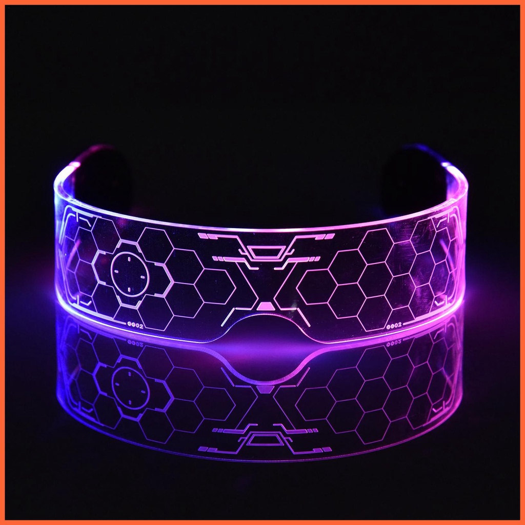 Mắt Kính Có Đèn LED Phát Sáng Độc Đáo Cho Tiệc Hóa Trang / Bar / Tiệc Halloween