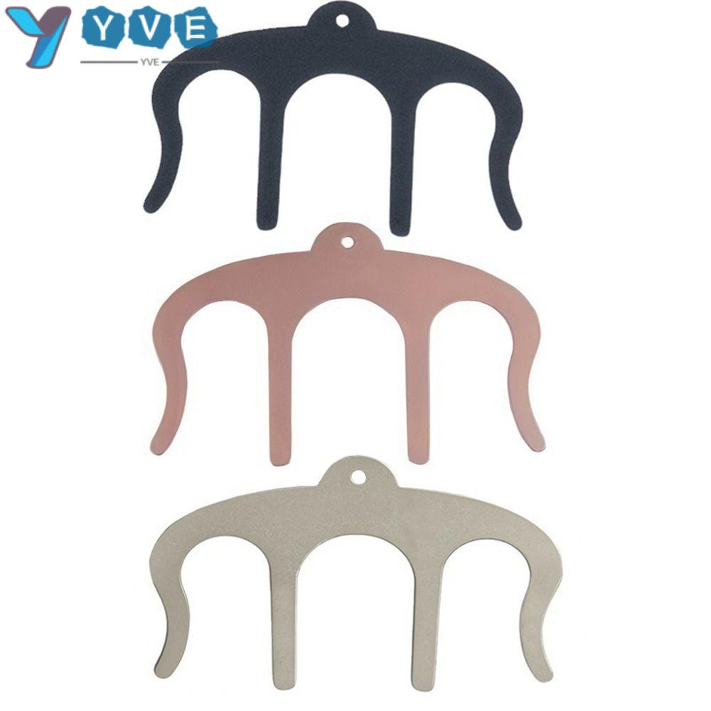 YVE Bộ 3 Giá Đỡ Bằng Kim Loại Hình Chữ M Dùng Đánh Dấu Trang Sách Tiện Dụng