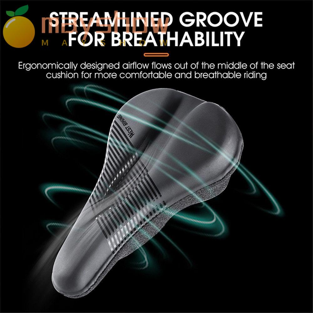 MAYSHOW Bọc Yên Xe Đạp Chất Liệu Da PU Mềm Mại Chống Thấm Nước