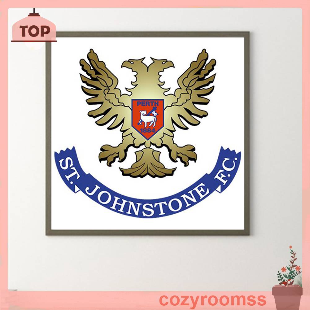 Tranh Đính Đá Kim Cương Toàn Bộ 5D DIY Hình Johnstone Fc Phụ Kiện Trang Trí Nghệ Thuật Thủ Công