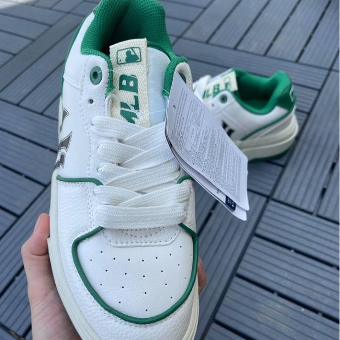 Giày Thể Thao Sneaker MLB Chunky NY Kẻ Xanh Lá, Hot Nhất 2022, Hàng SC Full Size Nam Nữ + Box