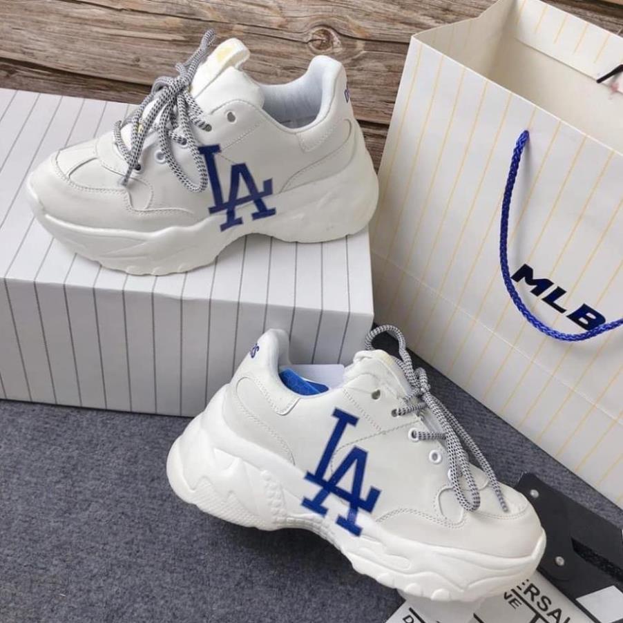 Giày thể thao boston Đế Độn MLB Ny đế nâu, Boston, LA full sz 36 - 43 bản đẹp hot trend 2022 đủ size nam nữ 36-43